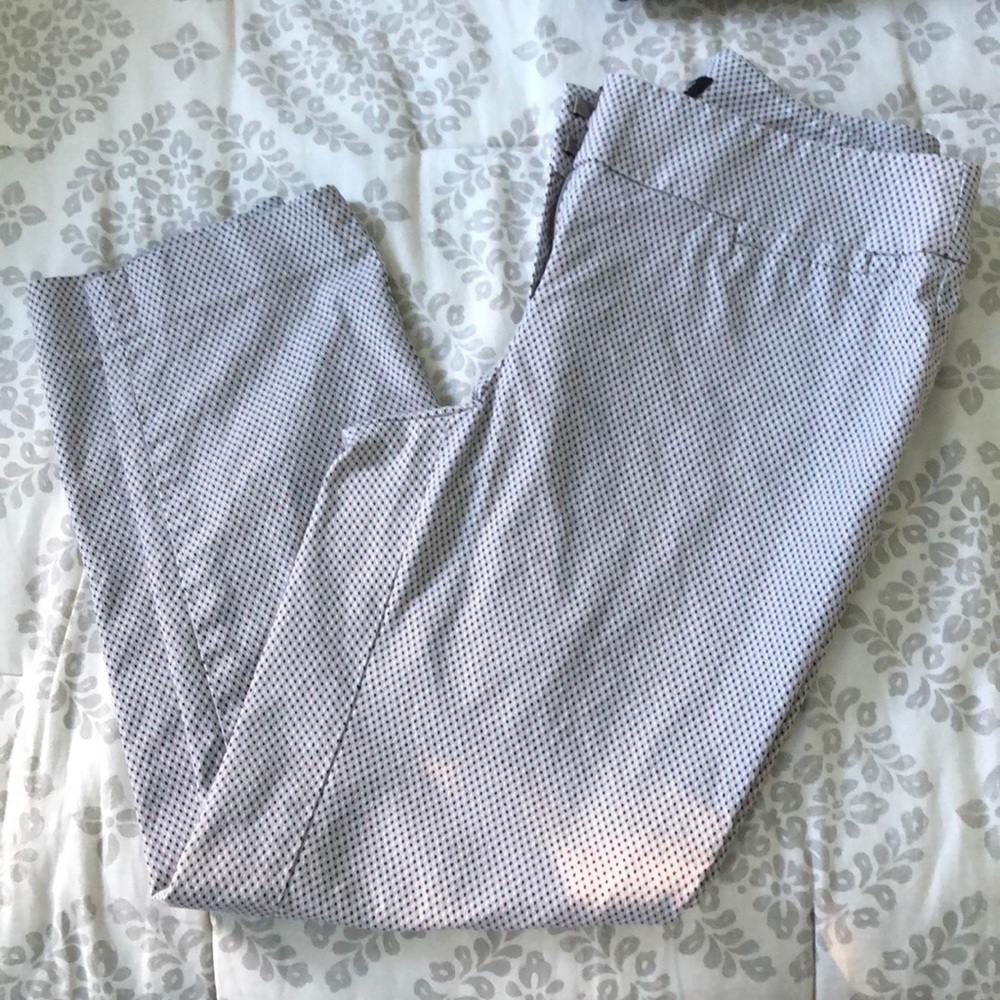 Loft Petite Dotted Pants